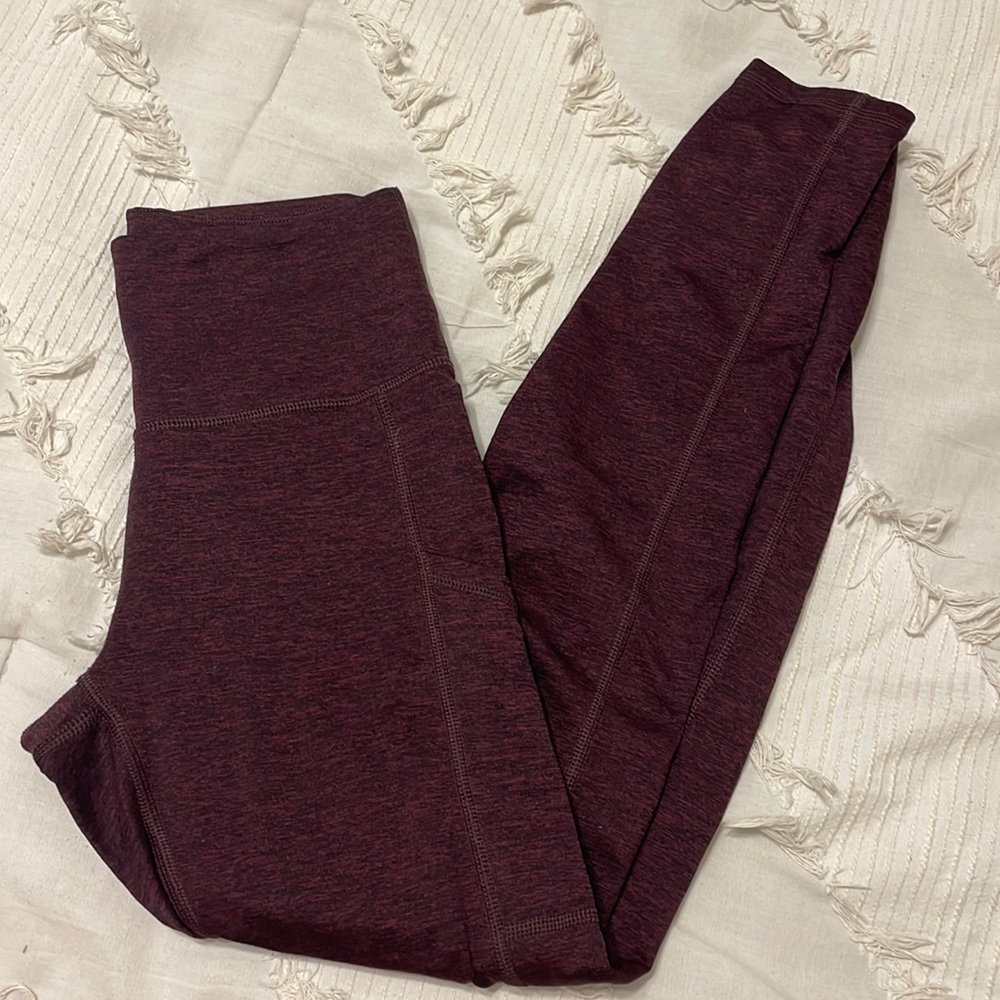 New Aerie Maroon Leggings